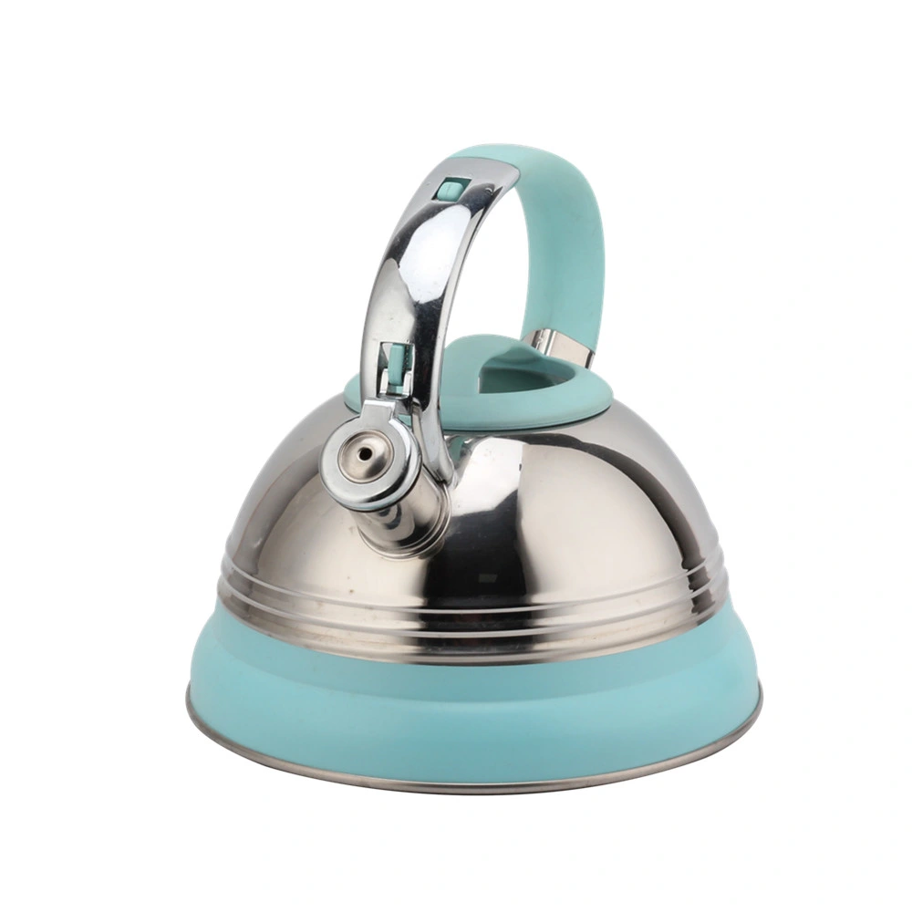 Whistling Kettle Stainless Steel 3 L Stove Top Induction Gas Electric Traditional Kettle Camping