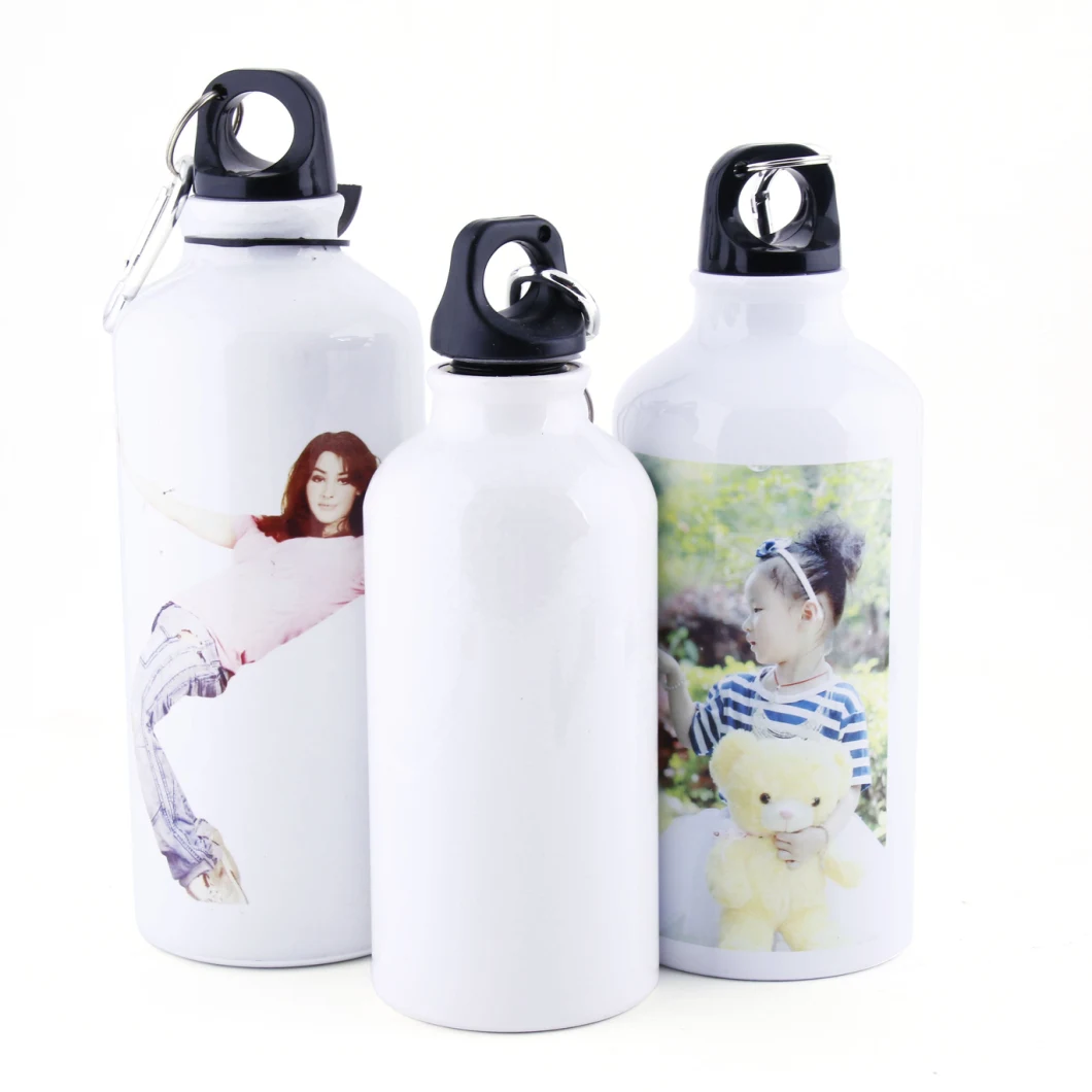 Hot Selling Sublimation Blank Aluminum Travelling Water Bottles 500ml Sport Camping Kettle